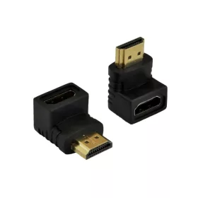 Akyga AK-AD-01 HDMI apa / HDMI anya 90°-os adapter