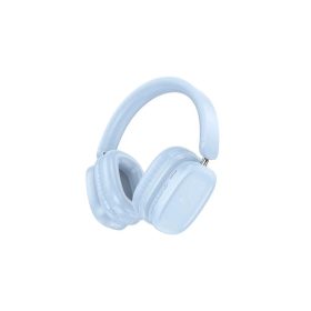   Hoco W51 bluetooth fejhallgató SZTEREO (v5.3, kártyaolvasó, 3.5mm jack aljzat) VILÁGOSKÉK (W51_BL)