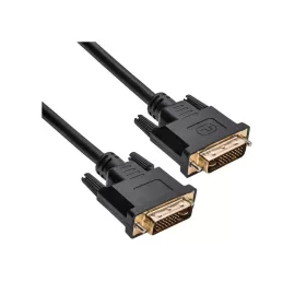   Akyga AK-AV-02 DVI-I 24+5 Dual Link összekötő kábel 1.8m fekete