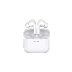   Awei T29 bluetooth fülhallgató SZTEREO (v5.0, TWS, aktív zajszűrő, vízálló + töltőtok) FEHÉR (T29_W)