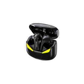   Awei T35 bluetooth fülhallgató SZTEREO (v5.0, TWS, mikrofon, zajszűrő, gamer, vízálló + töltőtok) FEKETE (T35_B)