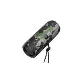   Hoco HC16 bluetooth hordozható hangszóró (v5.3, 1200mAh, kártyaolvasó, AUX kimenet, 5W, terep minta) SÖTÉTZÖLD (HC16_CAMO)