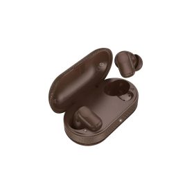   Hoco EQ19 bluetooth fülhallgató SZTEREO (v5.4, TWS, mikrofon + töltőtok) BARNA (EQ19_B)