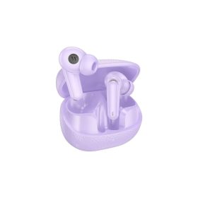   Hoco EQ23 bluetooth fülhallgató SZTEREO (v5.4, TWS, mikrofon + töltőtok) LILA (EQ23_P)