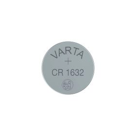  CR1632 lítium gombelem, 3 V, 140 mA, Varta BR1632, DL1632, ECR1632, KCR1632, KL1632, KECR1632, LM1632