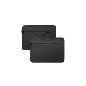   Dux Ducis LBTC kézitáska álló LAPTOP/NOTEBOOK/TABLET (univerzális, textil, kézpánt, 14-15.4" méret) FEKETE (GP-157348)