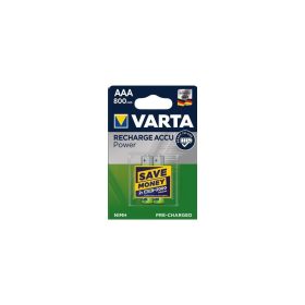   Varta Power AAA 800 mAh ceruza akku (2db/csomag)  (56703101402)