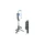 Awei szelfibot (univerzális, tripod állvány, mágneses, állítható, bluetooth távkioldó, 104cm) FEKETE (X51)