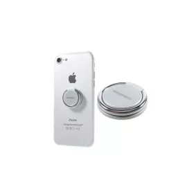  MERCURYCASE MERCURY RING tartógyűrű (fém, ragasztható, telefon tartó, kitámasztó, 360°) EZÜST (GP-72225)