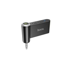   Hoco bluetooth adapter (3.5mm jack csatlakozó, v5.0) FEKETE (E58)