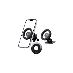   Spigen MFT13 autós tartó (szellőzőre, műszerfalra, öntapadó, 360°, MagSafe) FEKETE Apple iPhone 17 / iPhone 17 Air / iPhone 17 Pro (ACP08315)