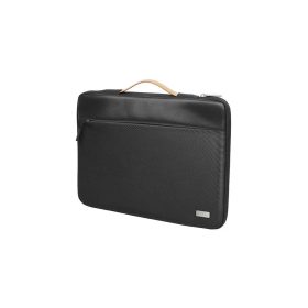   Hoco GT7 tok fekvő, bőr hatású LAPTOP/NOTEBOOK/TABLET (univerzális, 16" méret) FEKETE (GT7_BLACK_2)