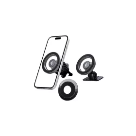   Spigen MFT13 autós tartó (szellőzőre, műszerfalra, öntapadó, 360°, MagSafe) EZÜST Apple iPhone 17 / iPhone 17 Air / iPhone 17 Pro (ACP08314)