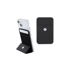   CG MOBILE BMW SIGNATURE kártyatartó (kitámasztó, MagSafe) FEKETE (BMWCSMRSK)
