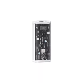   Usams BJ SERIES vésztöltő USB+Type-C aljzat (9000mAh, 20W, PD gyorstöltő 3.0, LED kijelző) FEHÉR (10KCD18902)