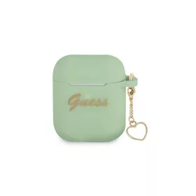   CG MOBILE GUESS CHARMS HEART szilikon tok (telefondísz) VILÁGOSZÖLD Apple AirPods/AirPods 2 (GUA2LSCHSN)