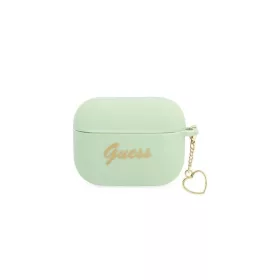   CG MOBILE GUESS CHARMS HEART szilikon tok (telefondísz) VILÁGOSZÖLD Apple AirPods Pro (GUAPLSCHSN)