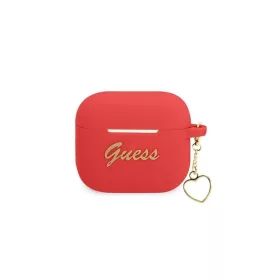   CG MOBILE GUESS CHARMS HEART szilikon tok (telefondísz) PIROS Apple AirPods 3 (GUA3LSCHSR)