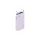 Awei XY vésztöltő USB+Type-C aljzat (10000mAh, 20W, PD gyorstöltő, LED kijelző + fix lightning kábel) LILA (10KCD22503)