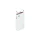 Awei XY vésztöltő USB+Type-C aljzat (10000mAh, 20W, PD gyorstöltő, LED kijelző + fix Type-C kábel) FEHÉR (10KCD22402)