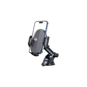   Awei autós tartó (műszerfalra, szélvédőre, tapadókorongos, 360°, 4.7-7.2" méret) FEKETE (X72)