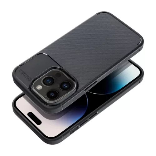 iPhone 17 készülékhez Carbon Premium tok fekete