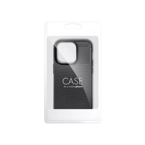 iPhone 17 készülékhez Carbon Premium tok fekete
