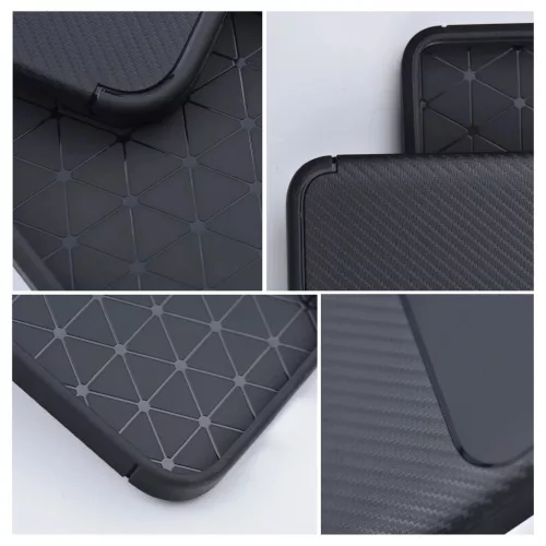 iPhone 17 készülékhez Carbon Premium tok fekete