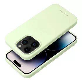   ROAR case CLOUD SKIN tok iPhone 17 Pro készülékhez, világos zöld