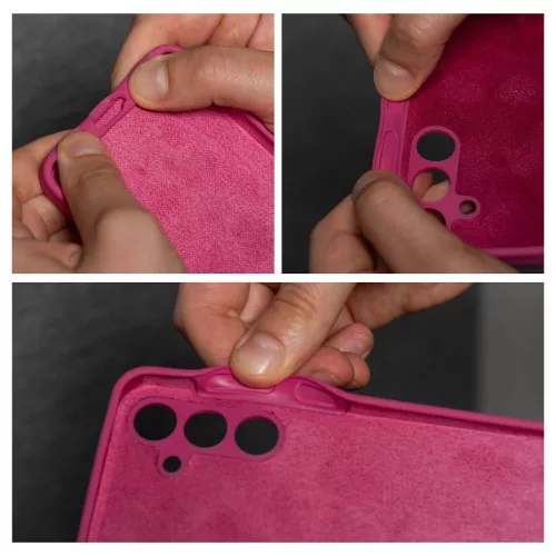 Xiaomi Redmi 15 4G és 15 5G készülékhez szilikon tok 2 mm rózsaszín
