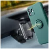 Xiaomi Redmi 15C készülékhez szilikon gyűrűs tok (173,16 x 81,07 x 8,2 mm), zöld