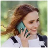 Xiaomi Redmi 15C készülékhez szilikon gyűrűs tok (173,16 x 81,07 x 8,2 mm), zöld
