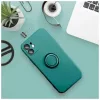 Xiaomi Redmi 15C készülékhez szilikon gyűrűs tok (173,16 x 81,07 x 8,2 mm), zöld
