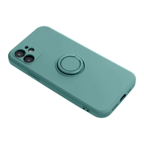 Xiaomi Redmi 15C készülékhez szilikon gyűrűs tok (173,16 x 81,07 x 8,2 mm), zöld