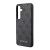 GUESS tok Samsung Galaxy A35 készülékhez GUOHCSA35G4GFGR PU 4G Classic Metal Logo fekete