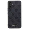 GUESS tok Samsung Galaxy A35 készülékhez GUOHCSA35G4GFGR PU 4G Classic Metal Logo fekete