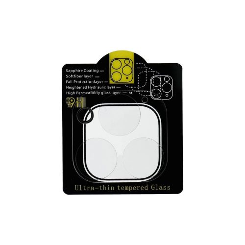 iPhone 14 Pro Max készülékhez 5D Full Glue kameralencse edzett üveg átlátszó