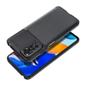   Xiaomi Redmi Note 15 PRO 5G készülékhez Carbon Premium tok, fekete