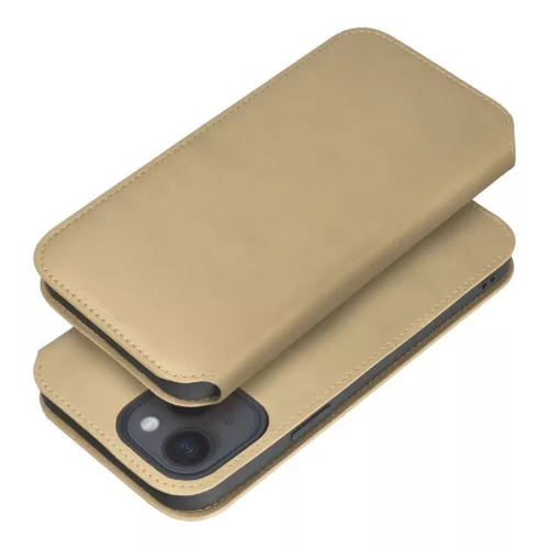 DUAL POCKET könyvtok XIAOMI Redmi Note 13 Pro 4G készülékhez arany