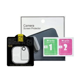   5D teljes ragasztós kameralencse edzett üvegfólia iPhone 12 Pro készülékhez átlátszó