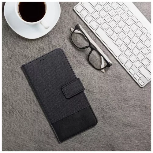 GOMMA Book tok Xiaomi Redmi Note 14 4G készülékhez fekete