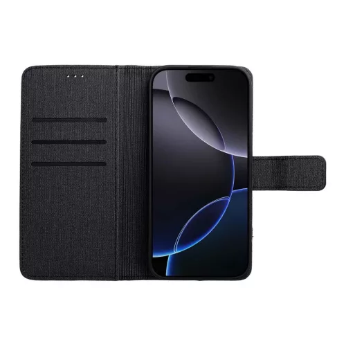 GOMMA Book tok Xiaomi Redmi Note 14 4G készülékhez fekete