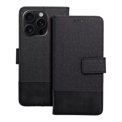 GOMMA Book tok Xiaomi Redmi Note 14 4G készülékhez fekete