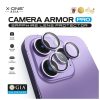 X-ONE Sapphire Camera Armor Pro kameravédő iPhone 17 Pro készülékhez ezüst