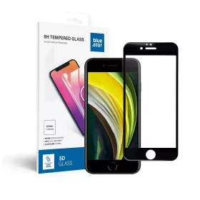   iPhone 6 / 6S készülékhez Blue Star 5D edzett üveg kijelzővédő (full glue) fekete