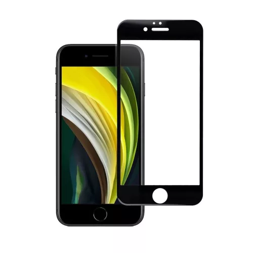 iPhone 6 / 6S készülékhez Blue Star 5D edzett üveg kijelzővédő (full glue) fekete