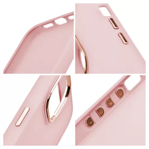 FRAME tok iPhone 17 Air készülékhez púderrózsaszín