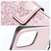MEZZO könyvtok XIAOMI Redmi Note 10 Pro készülékhez rózsaarany