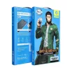 5D Mr. Monkey üvegfólia – Apple iPhone 17 készülékhez, visszatükröződés-mentes, erősen matt, fekete