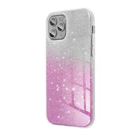   Xiaomi Redmi Note 15 5G készülékhez Shining tok átlátszó rózsaszín